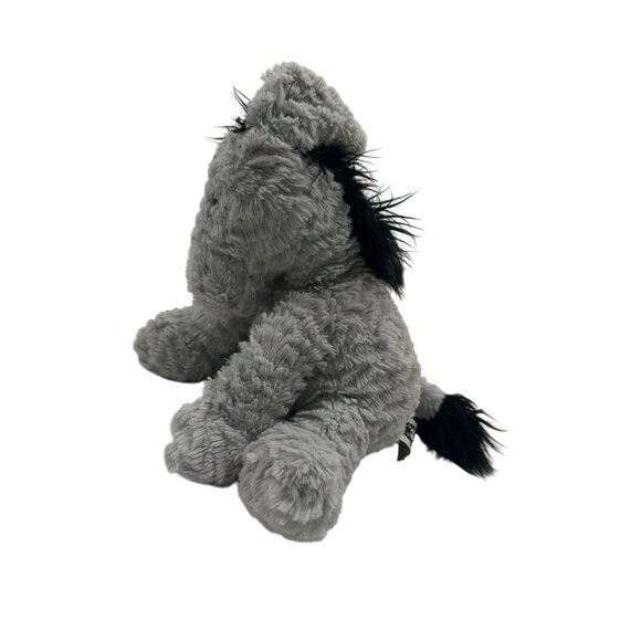 Retired Jellycat London Medium Fuddlewuddle Donkey 10" Plush Toy Grey Soft HTF! - Picture 8 of 9